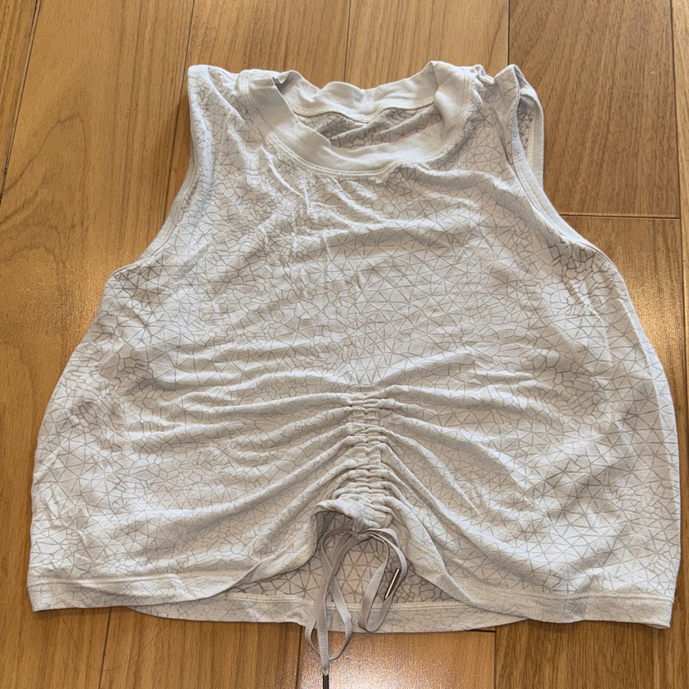 lululemon athletica Ruched Front crop Tank